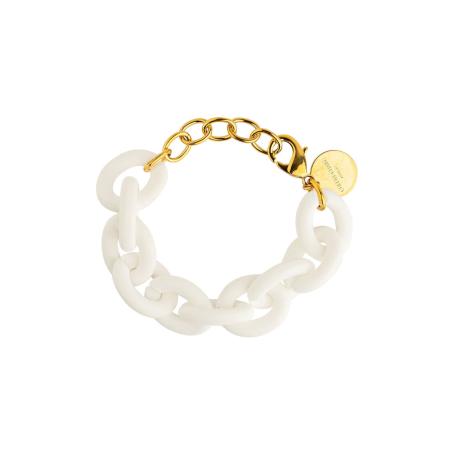 Cheeky Chain Munich Cheeky Chain Munich Armband Chunky Soft wit