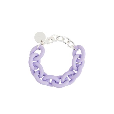 Cheeky Chain Munich Armband Chunky Soft lavendel / zilver