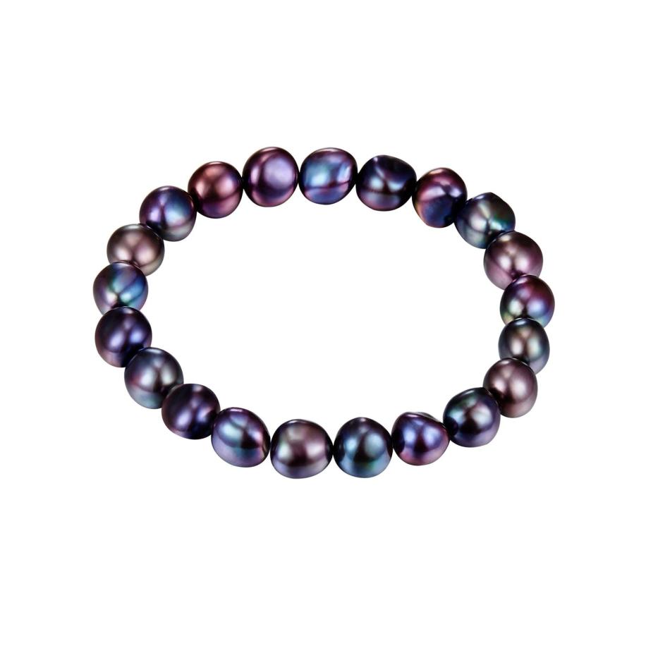 Valero Pearls Valero Pearls Armband blauw / donkerblauw -