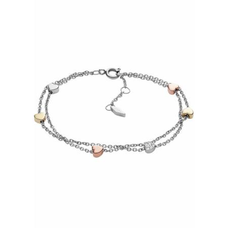 Fossil FOSSIL Armband Herzen JF02854998 goud / rose-goud / zilver