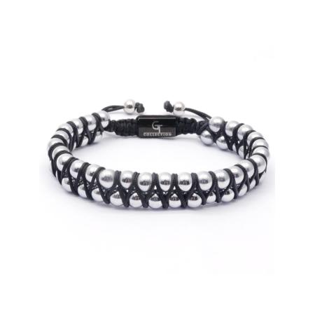 GT Collection GT Collection Armband Double-Bead zilver