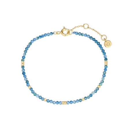 Glanzstücke München Glanzstücke München Armband blauw / goudgeel