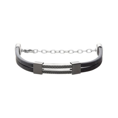 Breil Breil Armband zwart / zilver