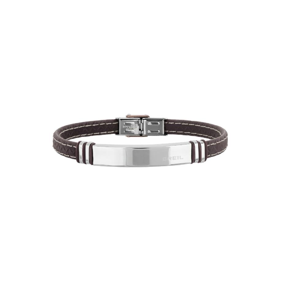 Breil Breil Armband bruin / zilver -