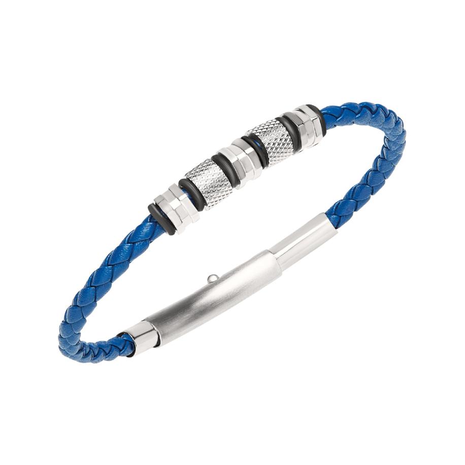 Breil Breil Armband enziaan / zwart / zilver -