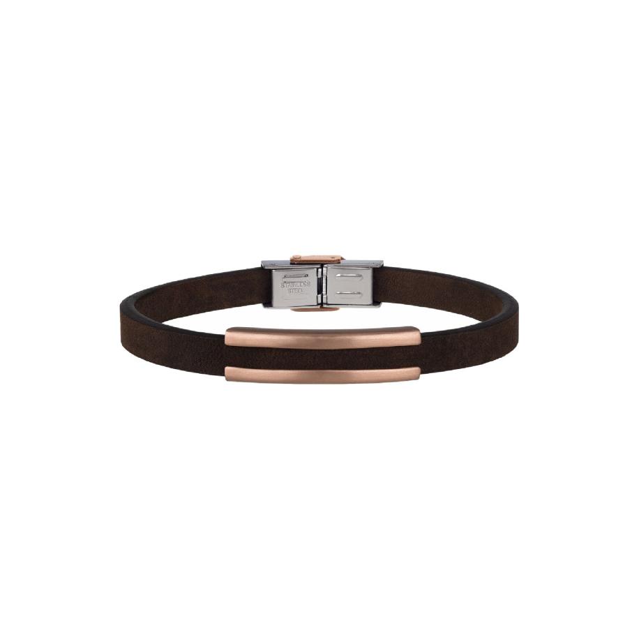 Breil Breil Armband TJ26 bruin / rose-goud -