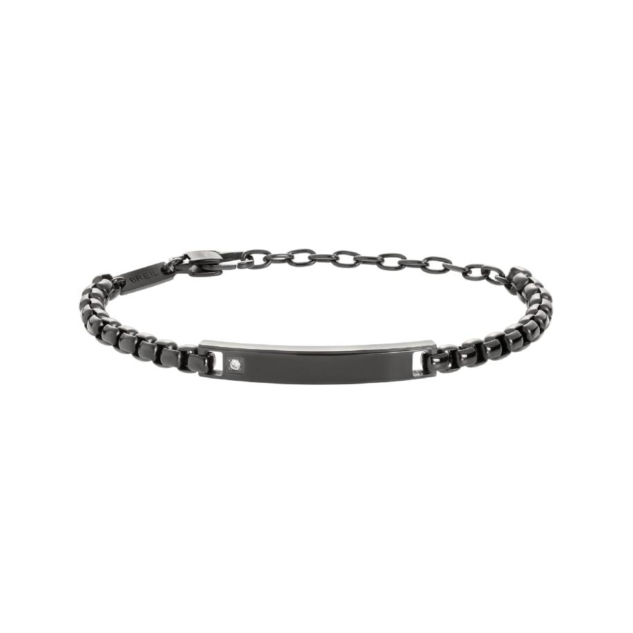 Breil Breil Armband zwart / transparant -