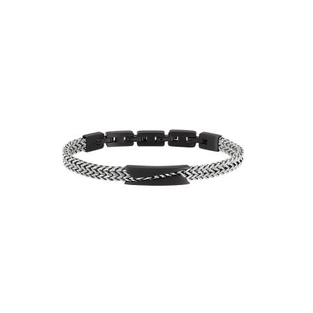 Breil Breil Armband zwart / zilver