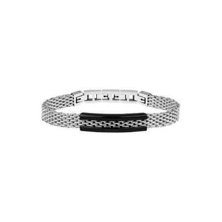 Breil Breil Armband zwart / zilver