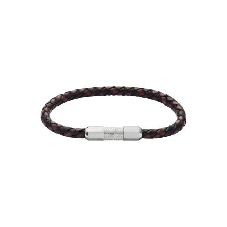 Fossil FOSSIL Armband KNOX zwart / zilver