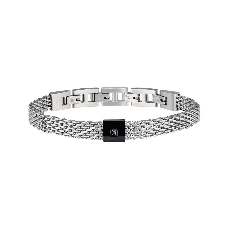 Breil Breil Armband zwart / zilver -
