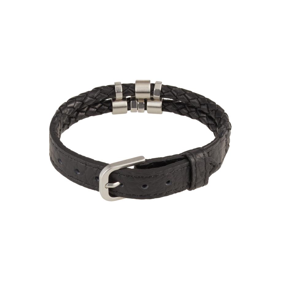 Fossil FOSSIL Armband zwart / zilver -