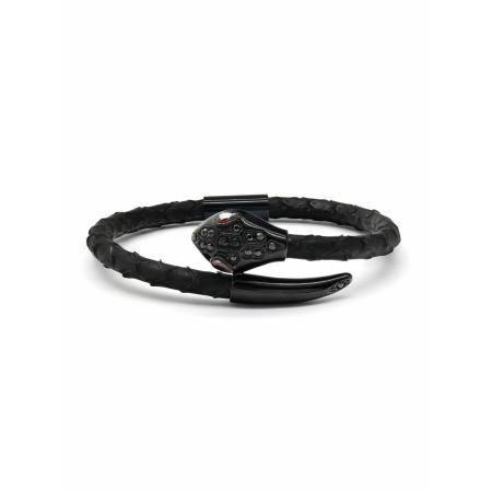 GT Collection GT Collection Armband Snake Head zwart