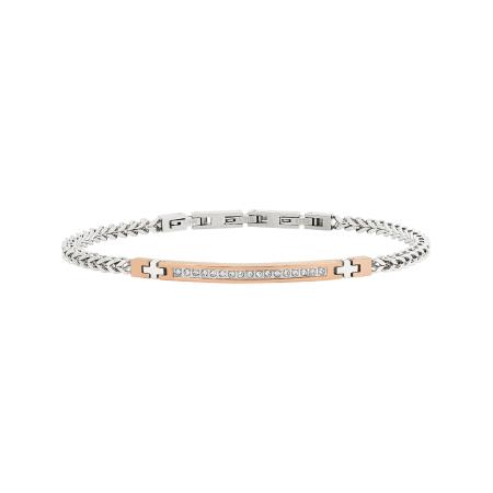 Breil Breil Armband rose-goud / zilver