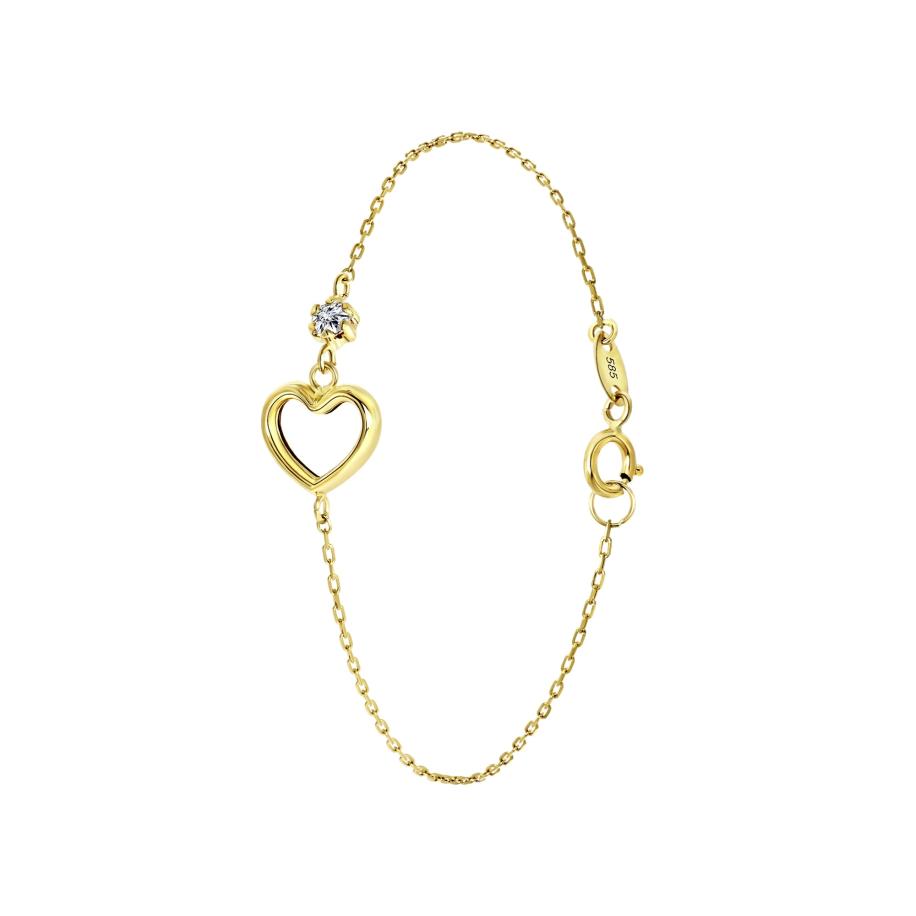 Lucardi Lucardi Armband Klassisch goud -