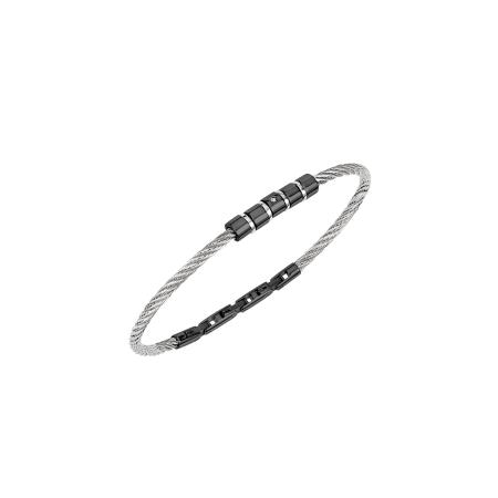 Breil Breil Armband zwart / zilver