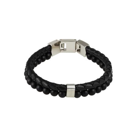 Fossil FOSSIL Armband zwart / zilver