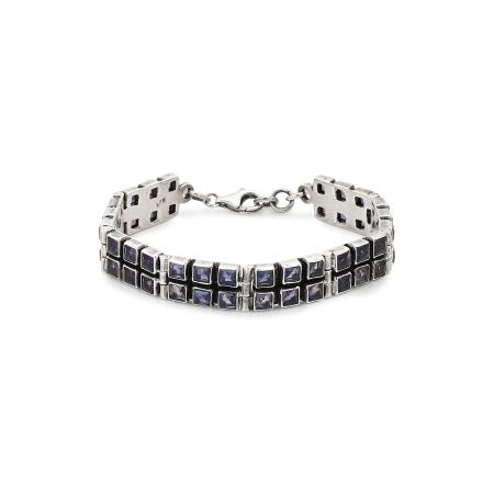 NAEMI NAEMI Armband blauw / zilver