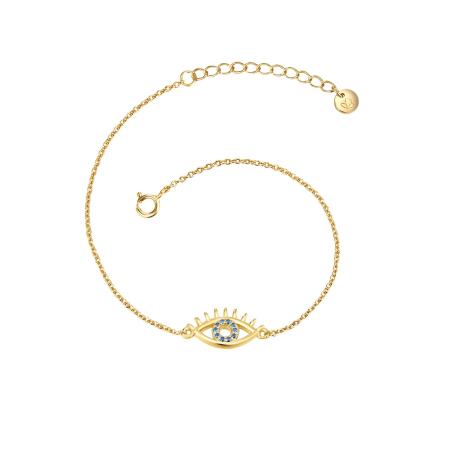 Glanzstücke München Glanzstücke München Armband blauw / goud