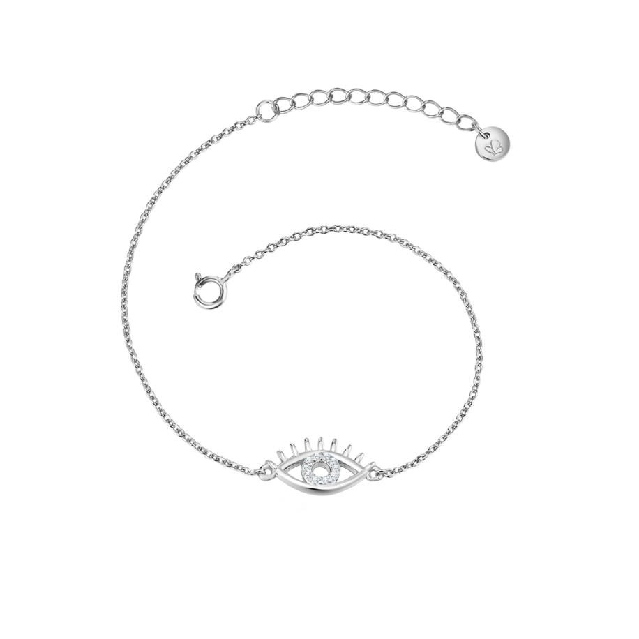 Glanzstücke München Glanzstücke München Armband zilver / wit -