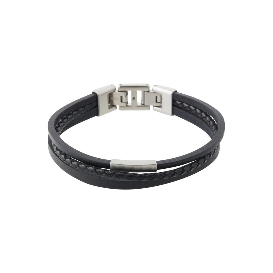 Fossil FOSSIL Armband zwart / zilver -