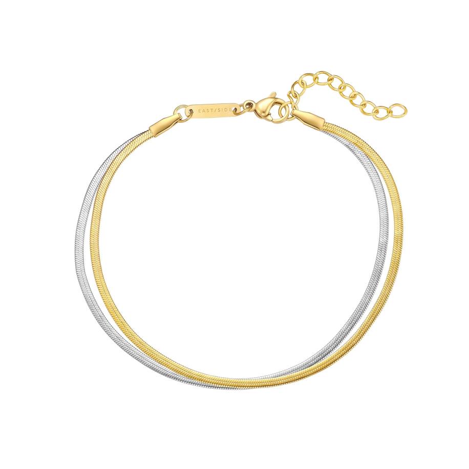 EASTSIDE Eastside Armband goud / zilver -
