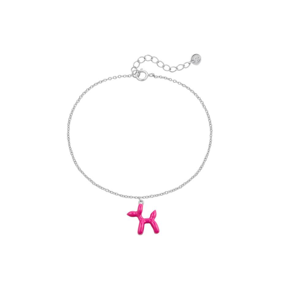 Glanzstücke München Glanzstücke München Armband pink / zilver -