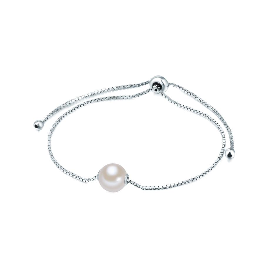 Valero Pearls Valero Pearls Armband zilver / parelwit -