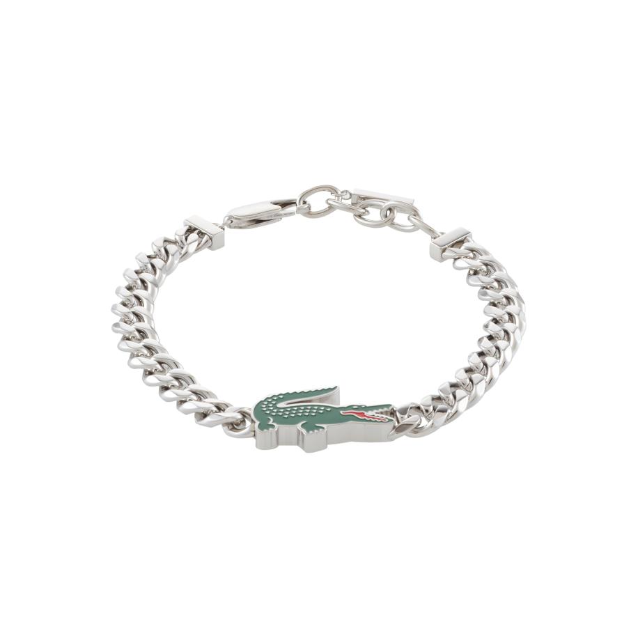 Lacoste LACOSTE Armband groen / rood / zilver -