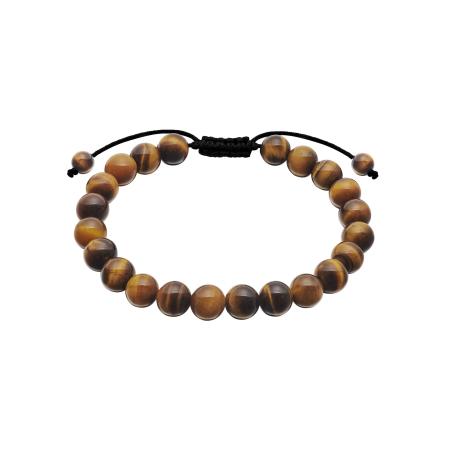 True Rebels True Rebels Armband bruin / zwart