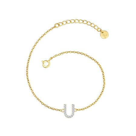 Glanzstücke München Glanzstücke München Armband goudgeel