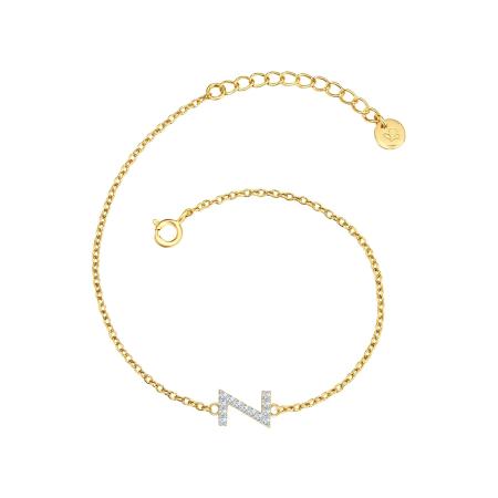 Glanzstücke München Glanzstücke München Armband goudgeel