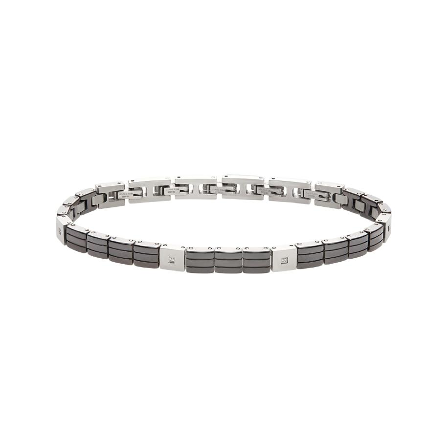 Breil Breil Armband zwart / zilver -