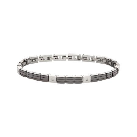Breil Breil Armband zwart / zilver
