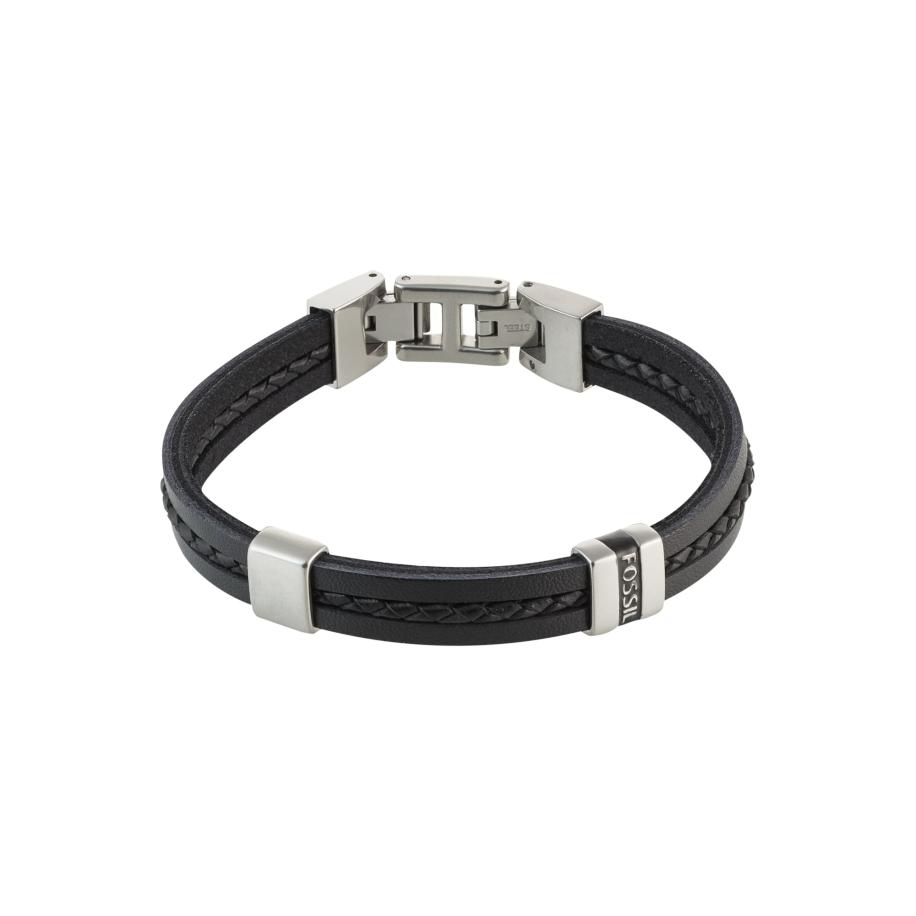 Fossil FOSSIL Armband zilvergrijs / zwart -