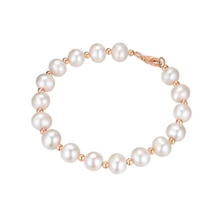 Valero Pearls Valero Pearls Armband wit