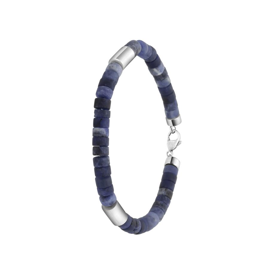 Lucardi Lucardi Armband grijs / zilver -