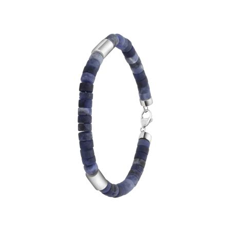 Lucardi Lucardi Armband grijs / zilver