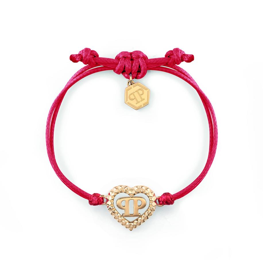 Philipp Plein Philipp Plein Jewellery Armband PLEIN ROCKED HEART goudgeel / goud -