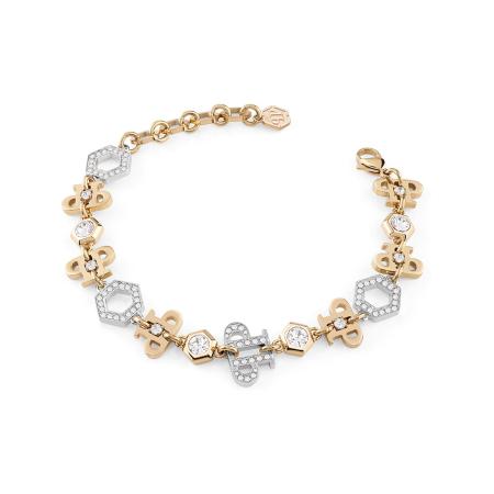 Philipp Plein Philipp Plein Armband goud / zilver / transparant