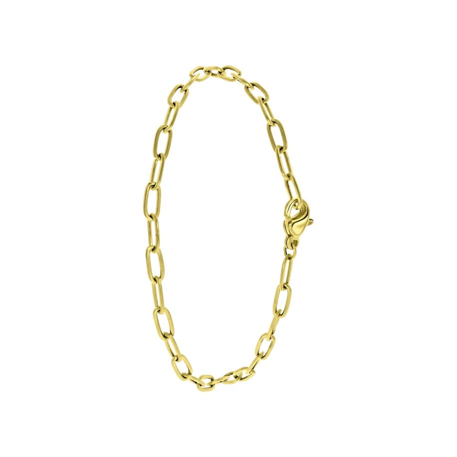 Lucardi Lucardi Armband Freya goud -