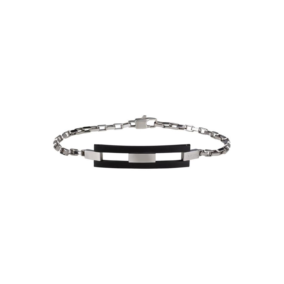Breil Breil Armband zilvergrijs / zwart -