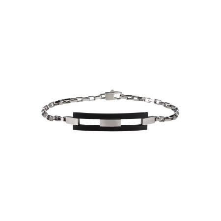 Breil Breil Armband zilvergrijs / zwart