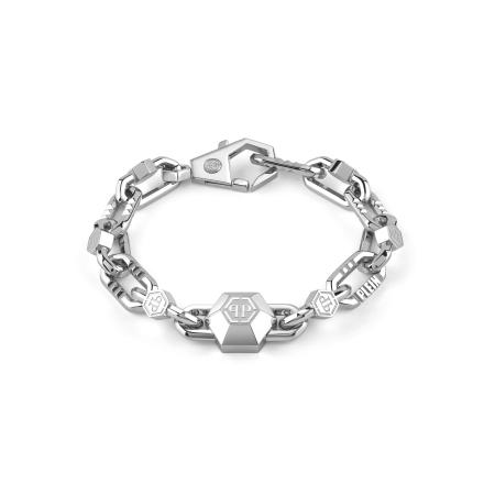 Philipp Plein Philipp Plein Jewellery Armband PLEIN EDGE zilver