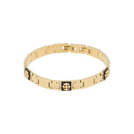 Guess GUESS Armband Rebel goud / zwart