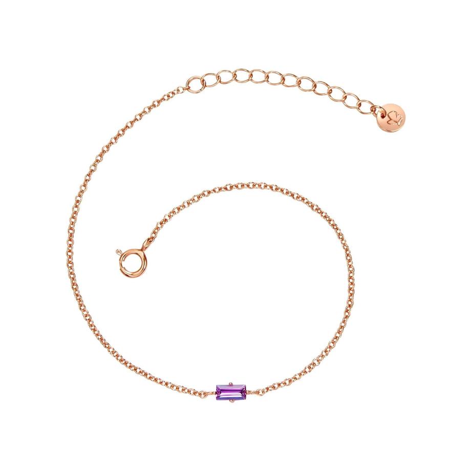 Glanzstücke München Glanzstücke München Armband rose-goud / lila -