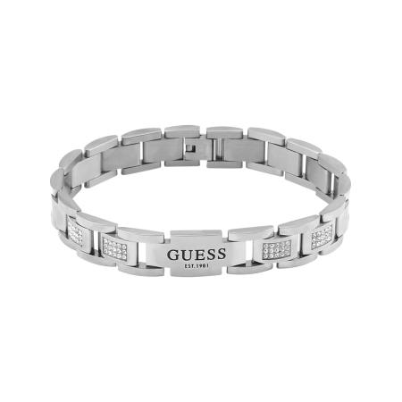 Guess GUESS Armband zwart / zilver