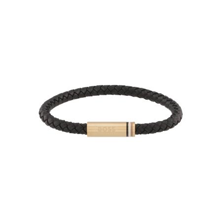 Hugo Boss BOSS Armband ARES SINGLE goud / zwart