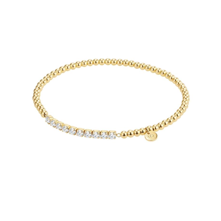 Glanzstücke München Glanzstücke München Armband goudgeel / zilver -