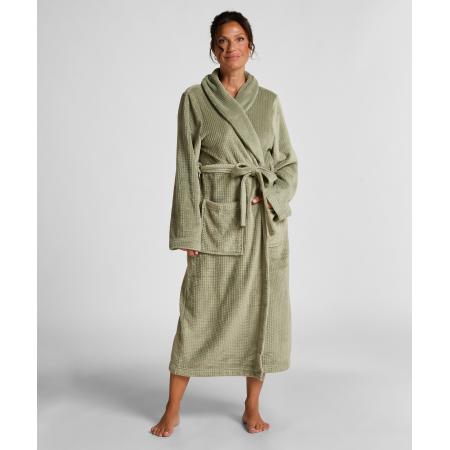 Hunkemöller Badjas Fleece Groen